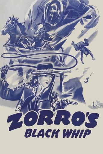 Zorro's Black Whip Poster of Zorro's Black Whip