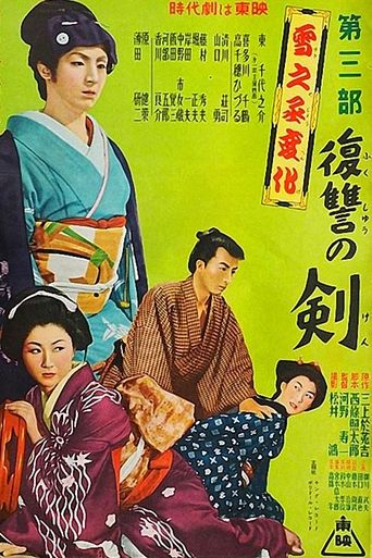 The Revenge of Yukinojo, Part 3: Sword of Revenge Poster of The Revenge of Yukinojo, Part 3: Sword of Revenge