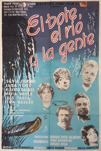 The boat, the river and the people Poster of The boat, the river and the people