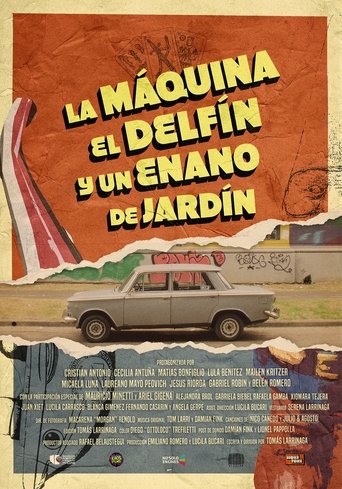 THE MACHINE, THE DOLPHIN AND A GARDEN GNOME Poster of THE MACHINE, THE DOLPHIN AND A GARDEN GNOME