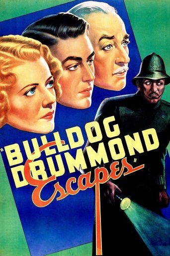 Bulldog Drummond Escapes Poster of Bulldog Drummond Escapes