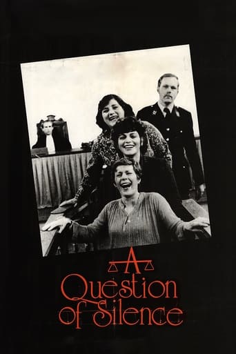 A Question of Silence Poster of A Question of Silence