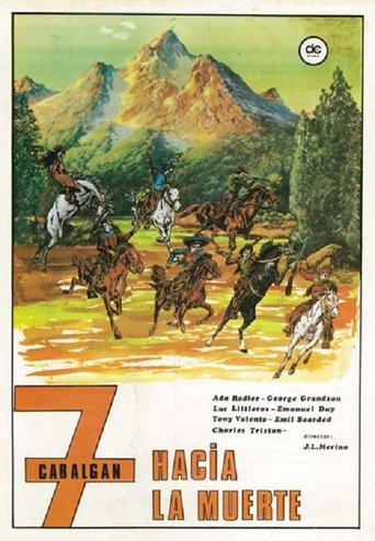 7 cabalgan hacia la muerte Poster of 7 cabalgan hacia la muerte
