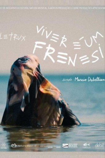 Letrux: Viver é Um Frenesi Poster of Letrux: Viver é Um Frenesi