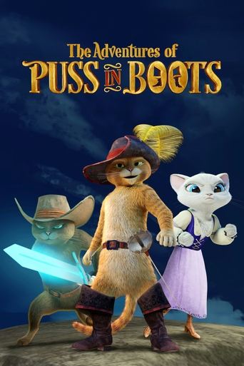 The Adventures of Puss in Boots Poster of The Adventures of Puss in Boots