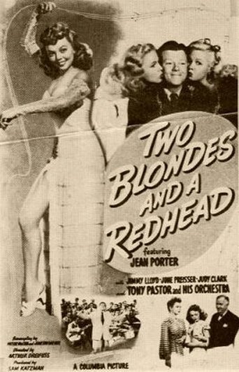 Two Blondes and a Redhead Poster of Two Blondes and a Redhead