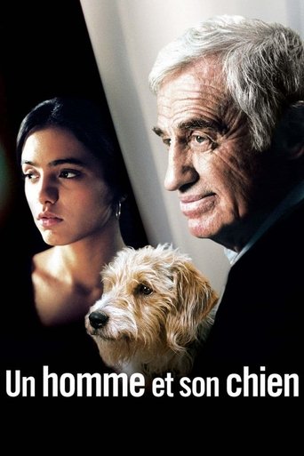 A Man and His Dog Poster of A Man and His Dog