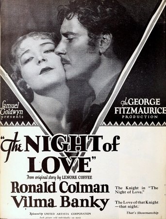 The Night of Love Poster of The Night of Love