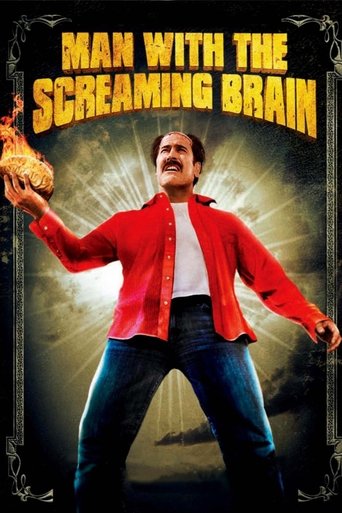Man with the Screaming Brain Poster of Man with the Screaming Brain