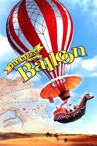 Five Weeks in a Balloon Poster of Five Weeks in a Balloon