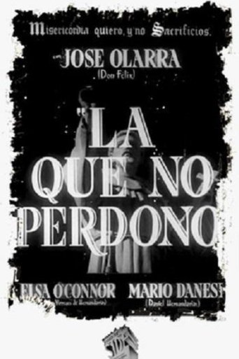 La que no perdonó Poster of La que no perdonó