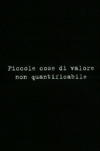 Small things of unquantifiable value Poster of Small things of unquantifiable value