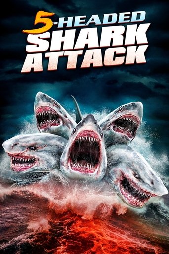 5-Headed Shark Attack Poster of 5-Headed Shark Attack