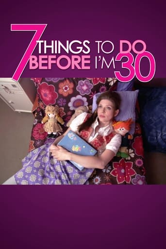 7 Things To Do Before I'm 30 Poster of 7 Things To Do Before I'm 30