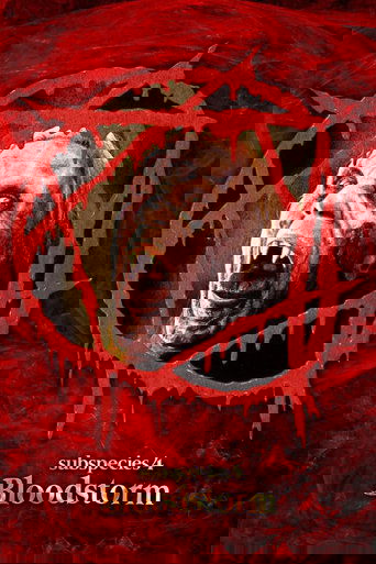 Subspecies 4: Bloodstorm Poster of Subspecies 4: Bloodstorm