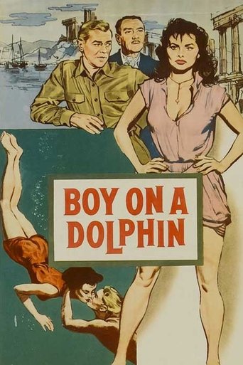 Boy on a Dolphin Poster of Boy on a Dolphin