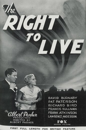 The Right to Live Poster of The Right to Live