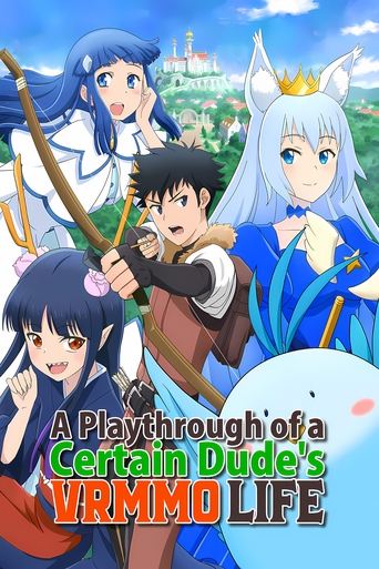 A Playthrough of a Certain Dude's VRMMO Life Poster of A Playthrough of a Certain Dude's VRMMO Life