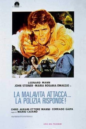The Criminals Attack. The Police Respond Poster of The Criminals Attack. The Police Respond