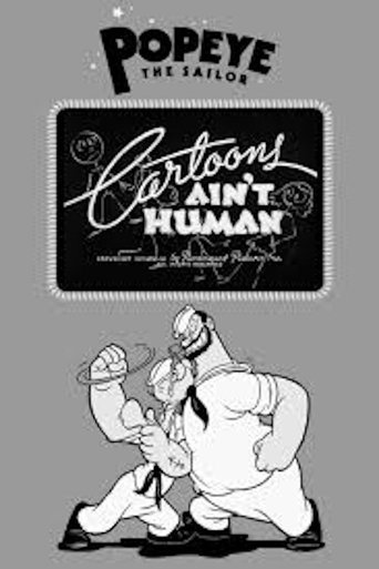 Cartoons Ain't Human Poster of Cartoons Ain't Human