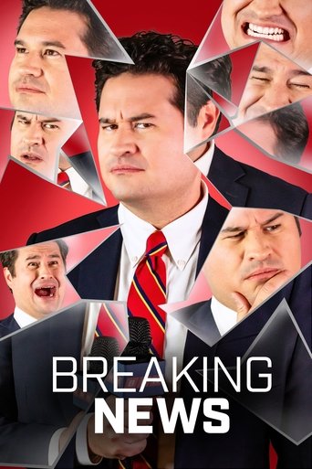 Breaking News: No Laugh Newsroom Poster of Breaking News: No Laugh Newsroom
