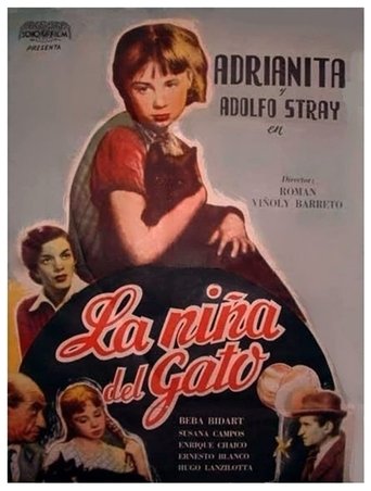 La niña del gato Poster of La niña del gato