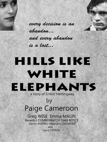 Hills Like White Elephants Poster of Hills Like White Elephants