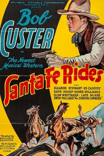 Santa Fe Rides Poster of Santa Fe Rides