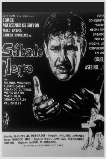 Sábado negro Poster of Sábado negro