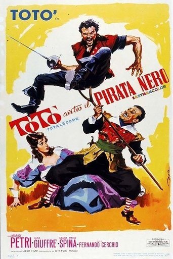 Totò contro il pirata nero Poster of Totò contro il pirata nero