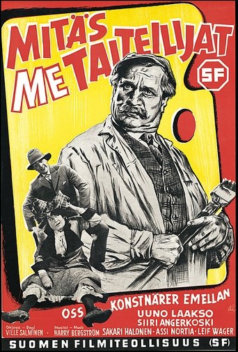 Mitäs me taiteilijat Poster of Mitäs me taiteilijat