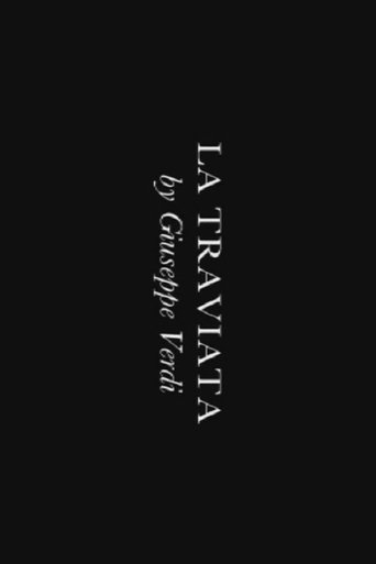 La Traviata - The Met Poster of La Traviata - The Met