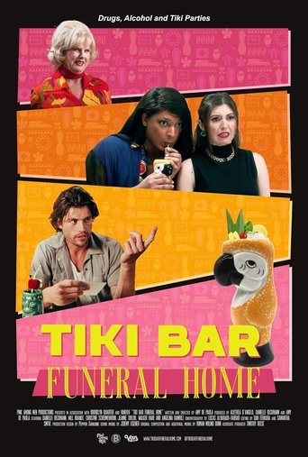 Tiki Bar Funeral Home Poster of Tiki Bar Funeral Home