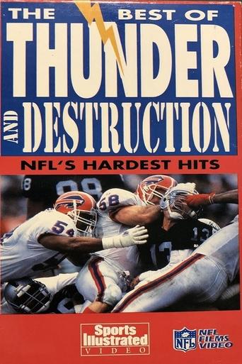The Best of Thunder and Destruction: NFL's Hardest Hits Poster of The Best of Thunder and Destruction: NFL's Hardest Hits