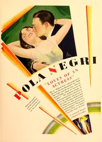 Loves of an Actress Poster of Loves of an Actress