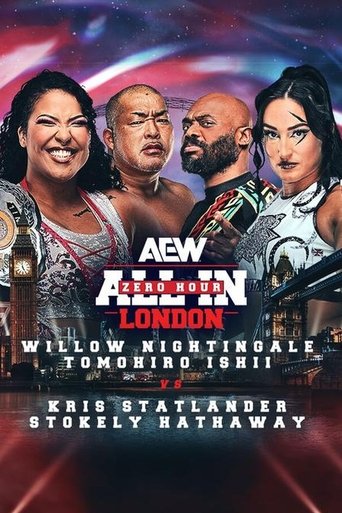 AEW All In: London - Zero Hour Poster of AEW All In: London - Zero Hour