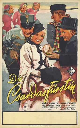 The Csardas Princess Poster of The Csardas Princess