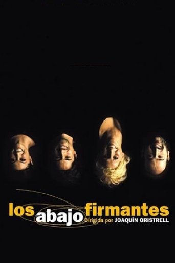 Los abajo firmantes Poster of Los abajo firmantes