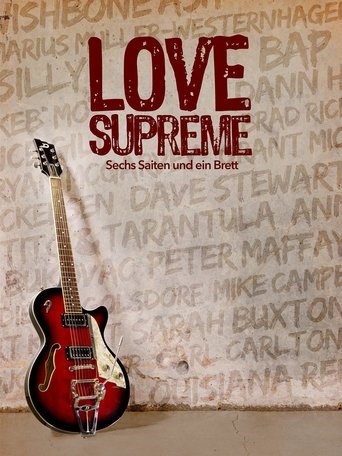 Love Supreme - Sechs Saiten und ein Brett Poster of Love Supreme - Sechs Saiten und ein Brett