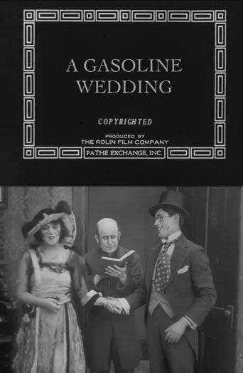 A Gasoline Wedding Poster of A Gasoline Wedding