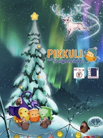 Pikkuli and Starlight Reindeer Poster of Pikkuli and Starlight Reindeer