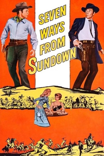Seven Ways from Sundown Poster of Seven Ways from Sundown