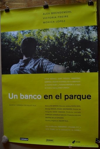 Un banco en el parque Poster of Un banco en el parque