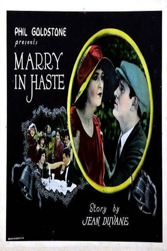 Marry in Haste Poster of Marry in Haste