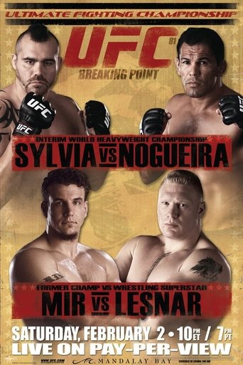 UFC 81: Breaking Point Poster of UFC 81: Breaking Point