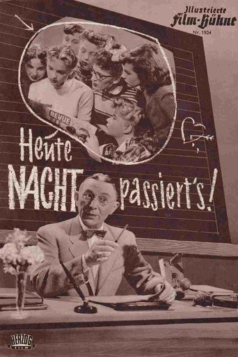 Heute nacht passiert’s Poster of Heute nacht passiert’s