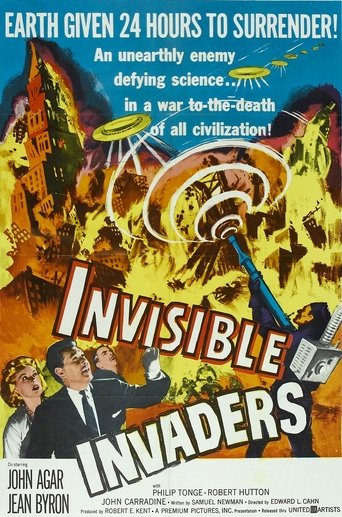 Invisible Invaders Poster of Invisible Invaders