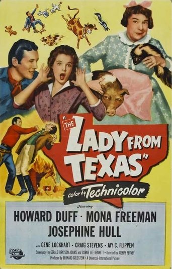 The Lady from Texas Poster of The Lady from Texas