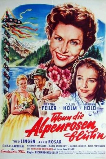 Wenn die Alpenrosen blüh'n Poster of Wenn die Alpenrosen blüh'n