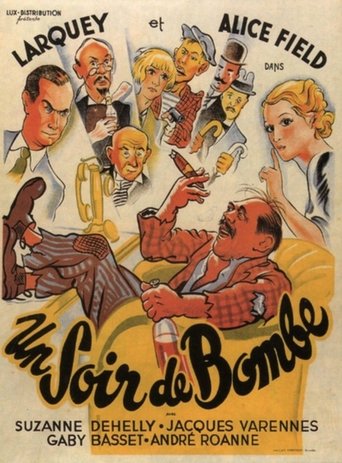A Bombshell Night Poster of A Bombshell Night